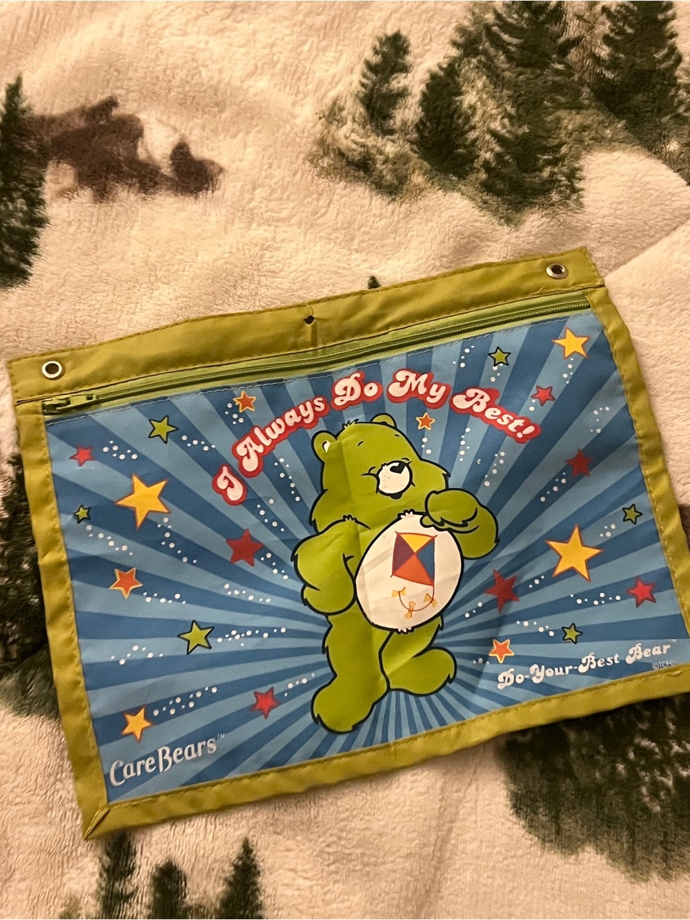 Care Bears Pencil Pouch Vintage